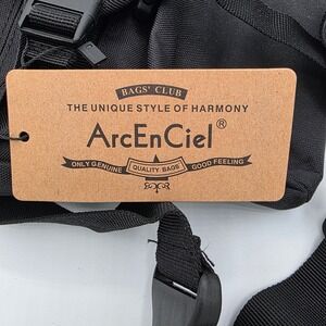 ArcEnCiel Black Tactical Utility Leg Bag Fanny Pack Pouch Belt with drink holder
